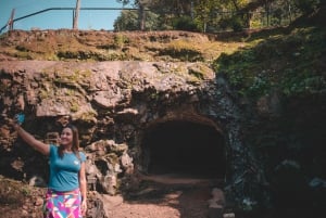 Wanda-gruvorna och San Ignácio-ruinerna (Foz/Puerto Iguazu)