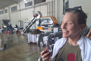 Tour in bicicletta del vino e del cioccolato: pedalata, degustazione, pranzo, vigneti.