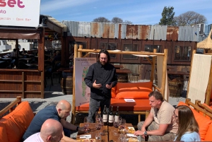 Vin- och musikupplevelse av D.V. Catena med en bräda med Cold Cuts