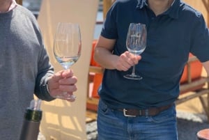 Vin- och musikupplevelse av D.V. Catena med en bräda med Cold Cuts