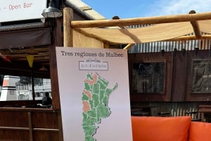 Vin- och musikupplevelse av D.V. Catena med en bräda med Cold Cuts