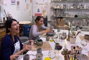 Wine & Pottery Class For Beginners in Buenos Aires Argentina