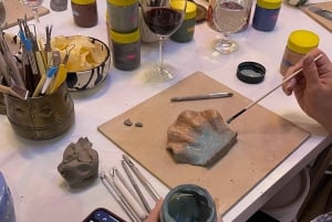 Wine & Pottery Class For Beginners in Buenos Aires Argentina