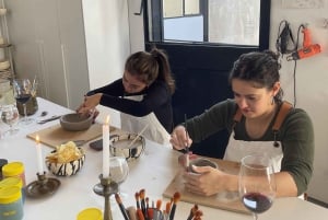 Wine & Pottery Class For Beginners in Buenos Aires Argentina