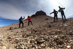 Zapaleri, un volcán con tres bordes