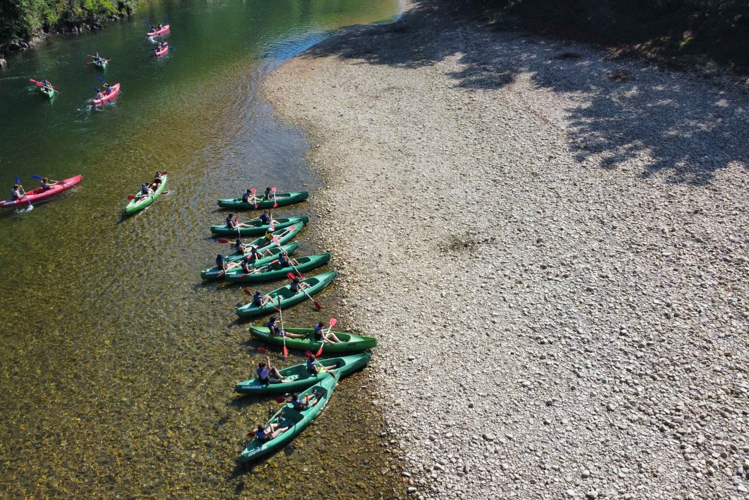 Arriondas: Descenso del Sella en Canoa