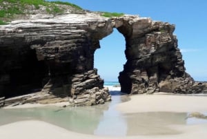 Depuis Lugo : excursion d'une demi-journée à Playa de las Catedrales et Ribadeo