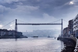 Getxo og Bizkaia-broen fra Bilbao