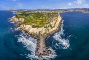 Getxo og Bizkaia-broen fra Bilbao