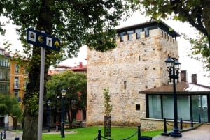 Getxo og Bizkaia-broen fra Bilbao