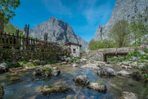 Bulnes: Excursie met kabelbaan en Cabrales kaasgrot in Picos de Europa