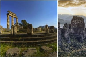 デルフィとメテオラの2日間スペイン語ガイド付きツアー