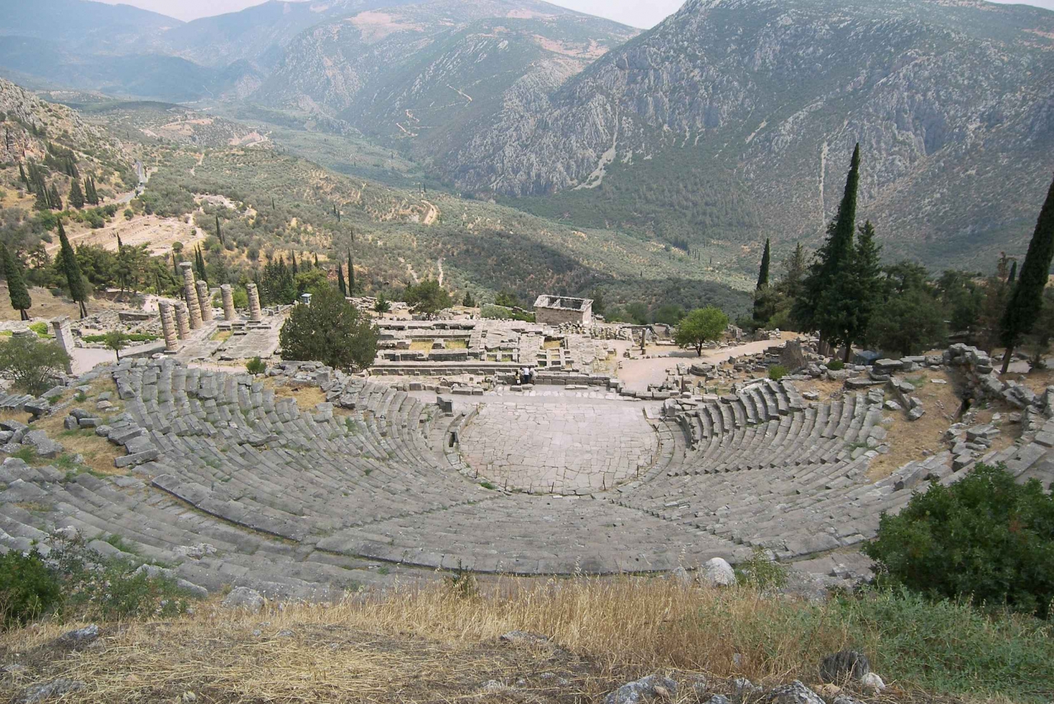 Excursão guiada espanhola clássica de 3 dias em Peloponesse e Delphi