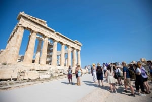 3 時間のアテネ観光 & アクロポリス (入場券含む)