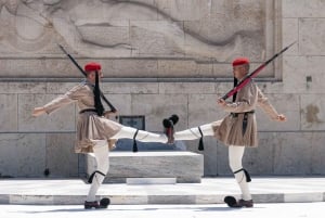 Grupa pieszych wycieczek po Atenach