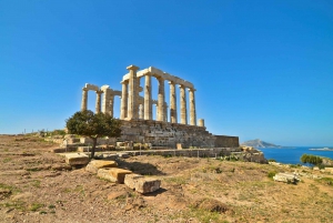 48hrs HopOn HopOff Yellow Bus plus Cape Sounio Sunset Tour