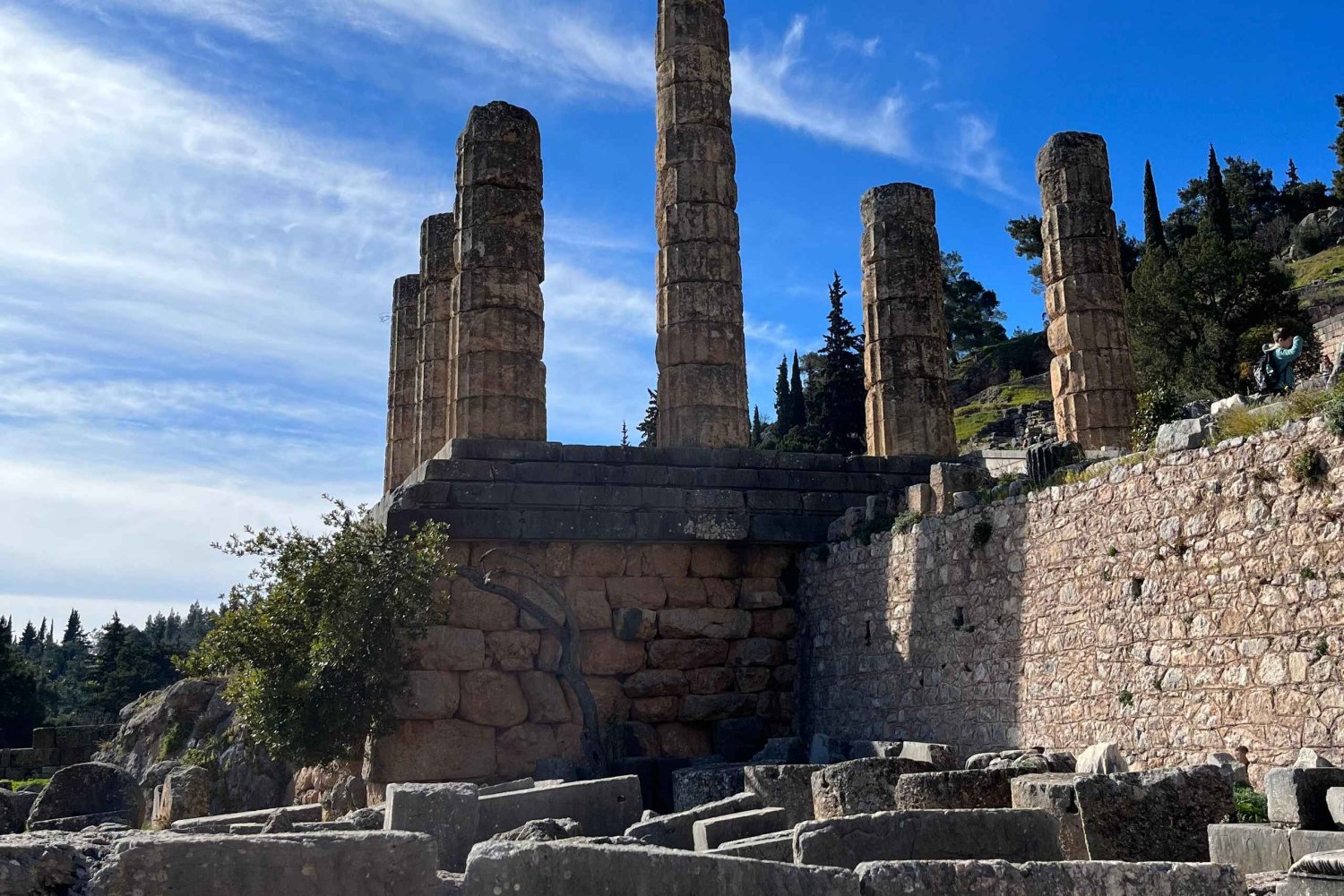 Dagtocht naar Delphi vanuit Athene met een stop in Arachova.