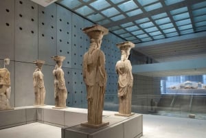 Acrópole e museu da Acrópole sexta-feira à tarde