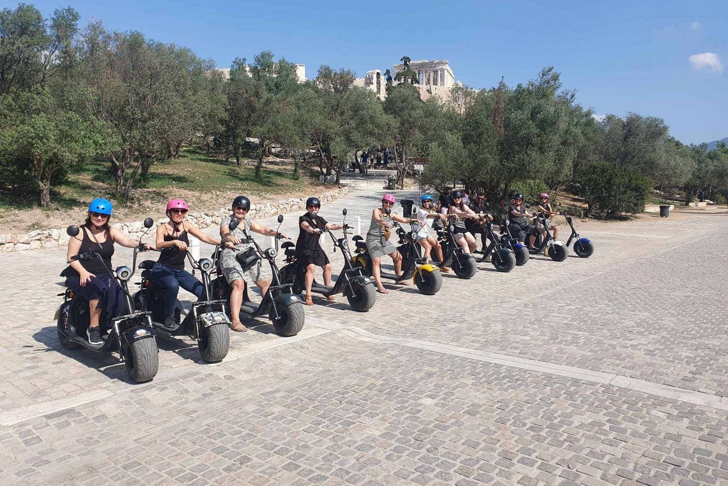 Aventura en e-Bike por la Acrópolis y Tour Privado por el Mar de Atenas
