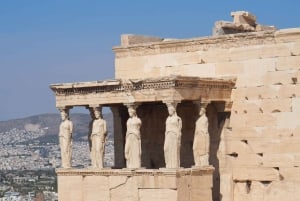 Aten: Inträdesbiljett till Akropolis, ljud och Hop-On Hop-Off-buss