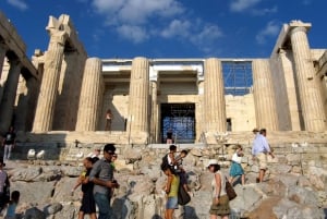 Akropolis: Aftentur med en tysktalende guide