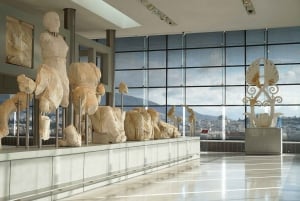 Akropolis-museo ja kansallinen arkeologinen museo Lippu