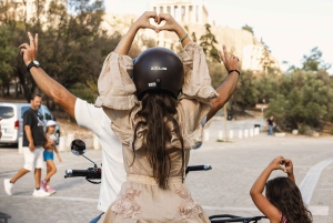 Acropole d'Athènes : 60′ Tour en moto ancienne