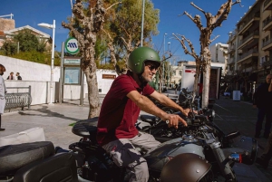 Acropole d'Athènes : 60′ Tour en moto ancienne