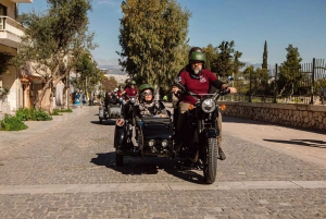 Acropole d'Athènes : 60′ Tour en moto ancienne