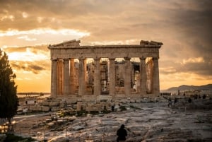 Acropole d'Athènes et Parthénon : visite guidée audioguide