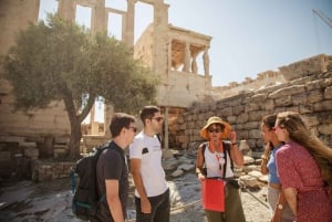 Visite privée en groupe de l'Acropole, du stade panathénaïque et de Plaka