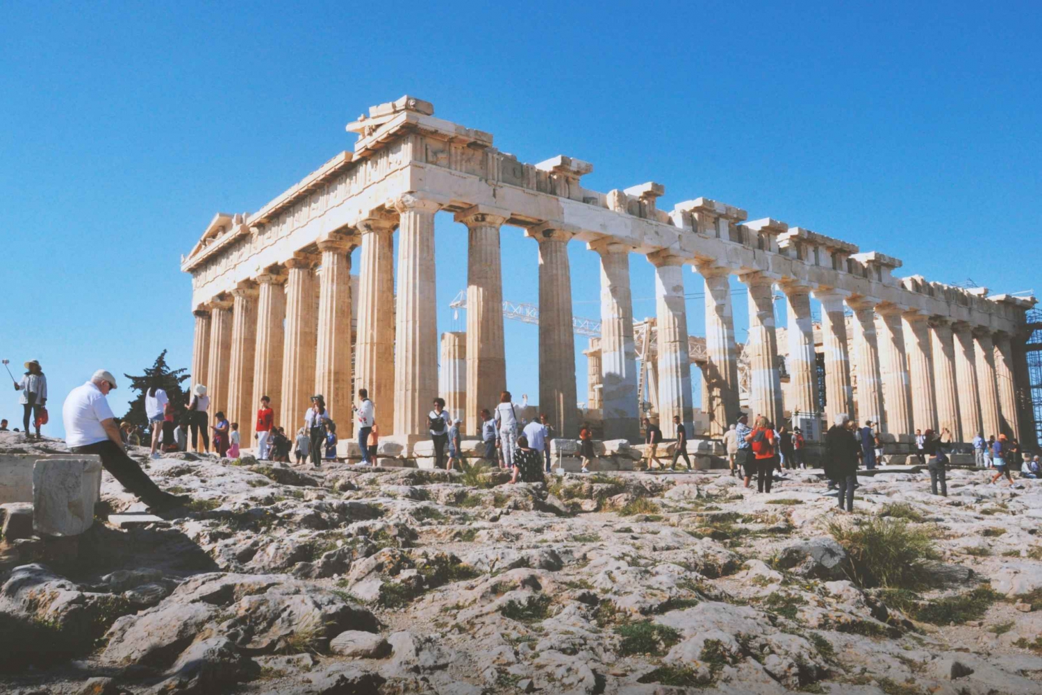 Akropolis, Parthenon en Plaka, wandeltocht door Monastiraki