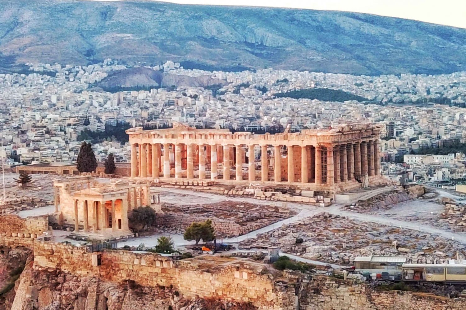 Acropolis-Parthenon Guided Walking Tour with Optional Museum