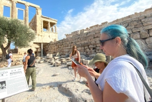 Acropolis : Parthénon Visite guidée interactive en famille et jeu