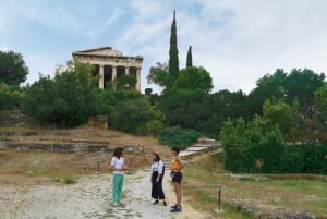 Akropolis, Plaka & Ancient Agora Opastettu kierros ilman lippuja