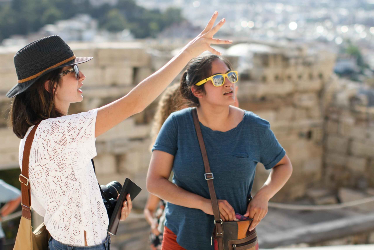 Akropolis guidad rundtur i liten grupp med inträdesbiljetter