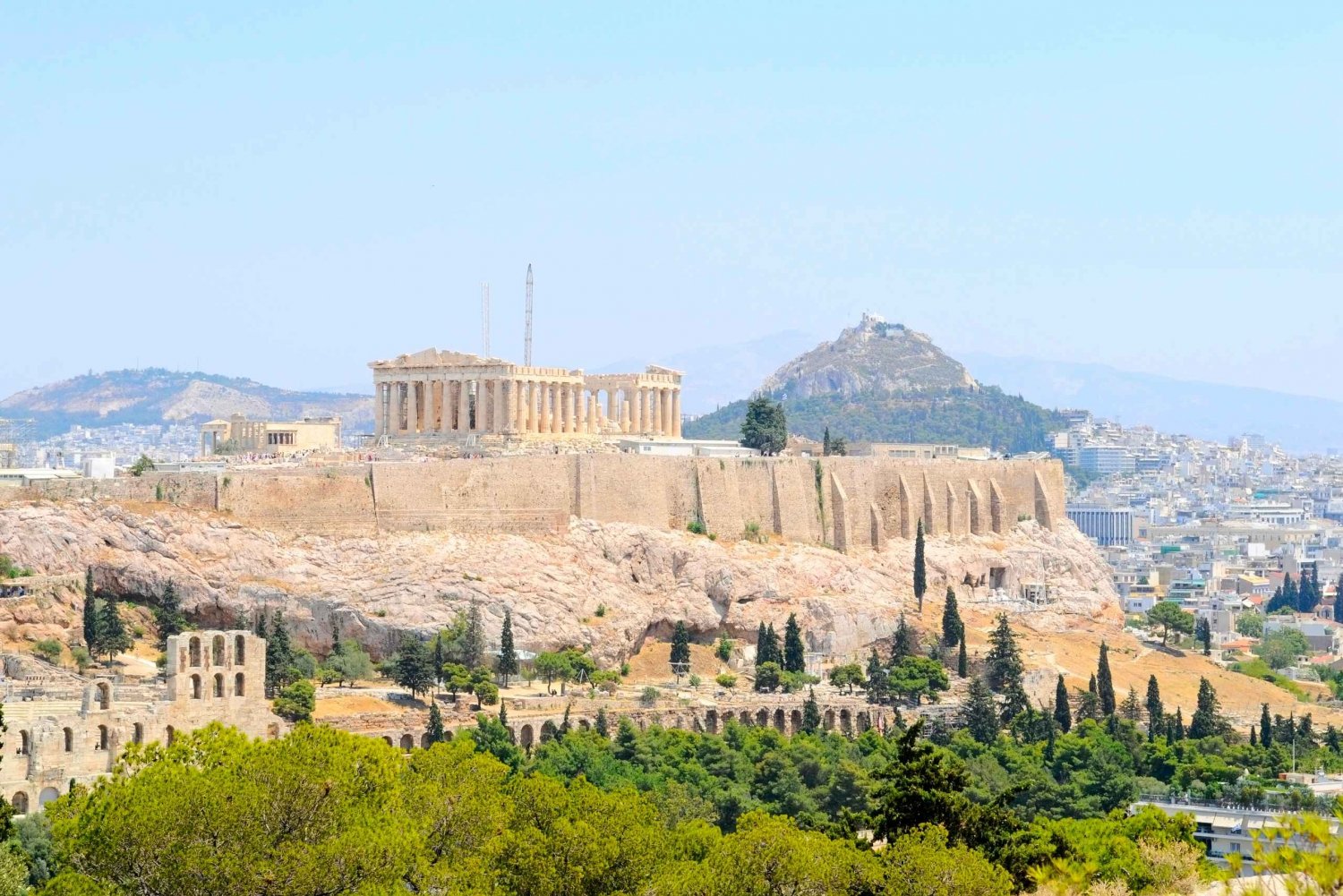 Acropolis Ticket: Pickup Point 450m from South Entrance