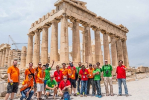 Tour a pie por la Acrópolis y lo más destacado de Atenas en triciclo eléctrico