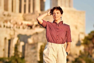 Sesión de fotos con vistas a la Acrópolis