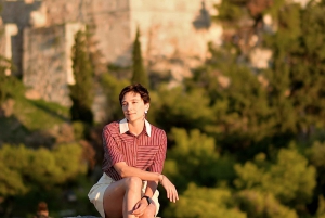 Sesión de fotos con vistas a la Acrópolis