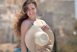 Sesión de fotos con vistas a la Acrópolis