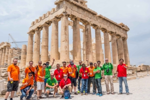 Akropolis-vandringstur og høydepunkter i Athen med elektrisk trike