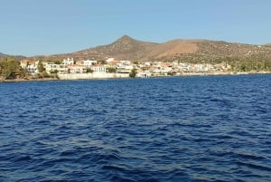 Aegina: Tur til den gamle olivenlund (Eleonas) og landsbyen Perdika