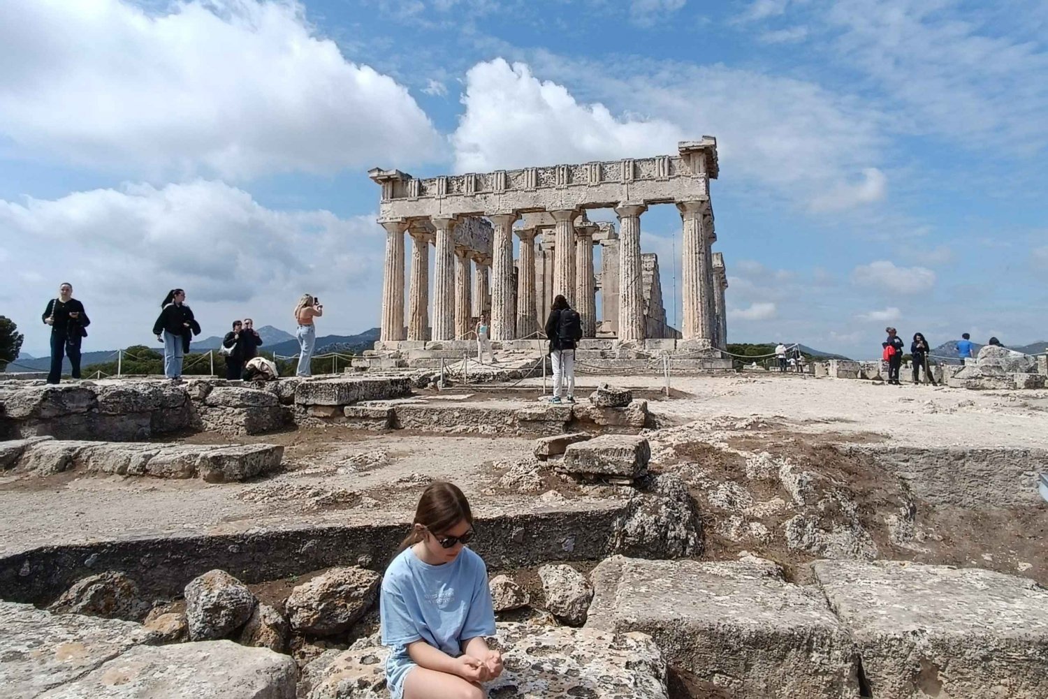Aegina Island & Athina Aphaia-templet - privat dagstur