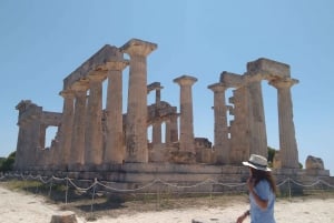Privat dagstur till ön Aegina och templet Athina Aphaia