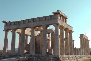 Aegina: Aphaian temppeli ja Agia Marinan kyläkierros