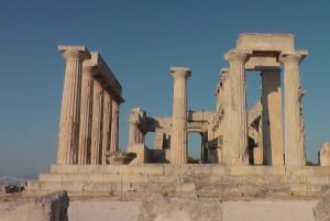 Aegina: Aphaian temppeli ja Agia Marinan kyläkierros