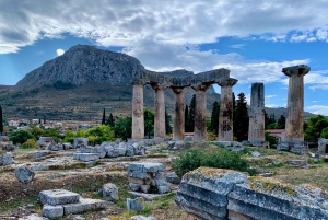 Amazing Tour to Ancient Corinth, Cave of Lakes, Cog Railway