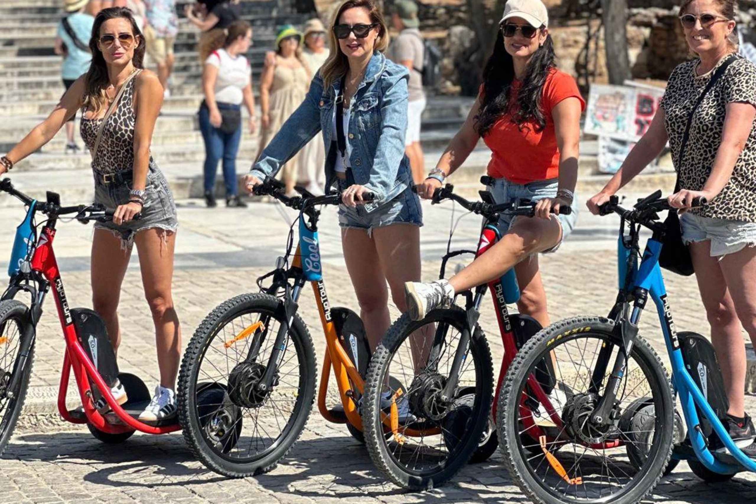 Ayos el-sykkel-trike-tur i det gamle Athen