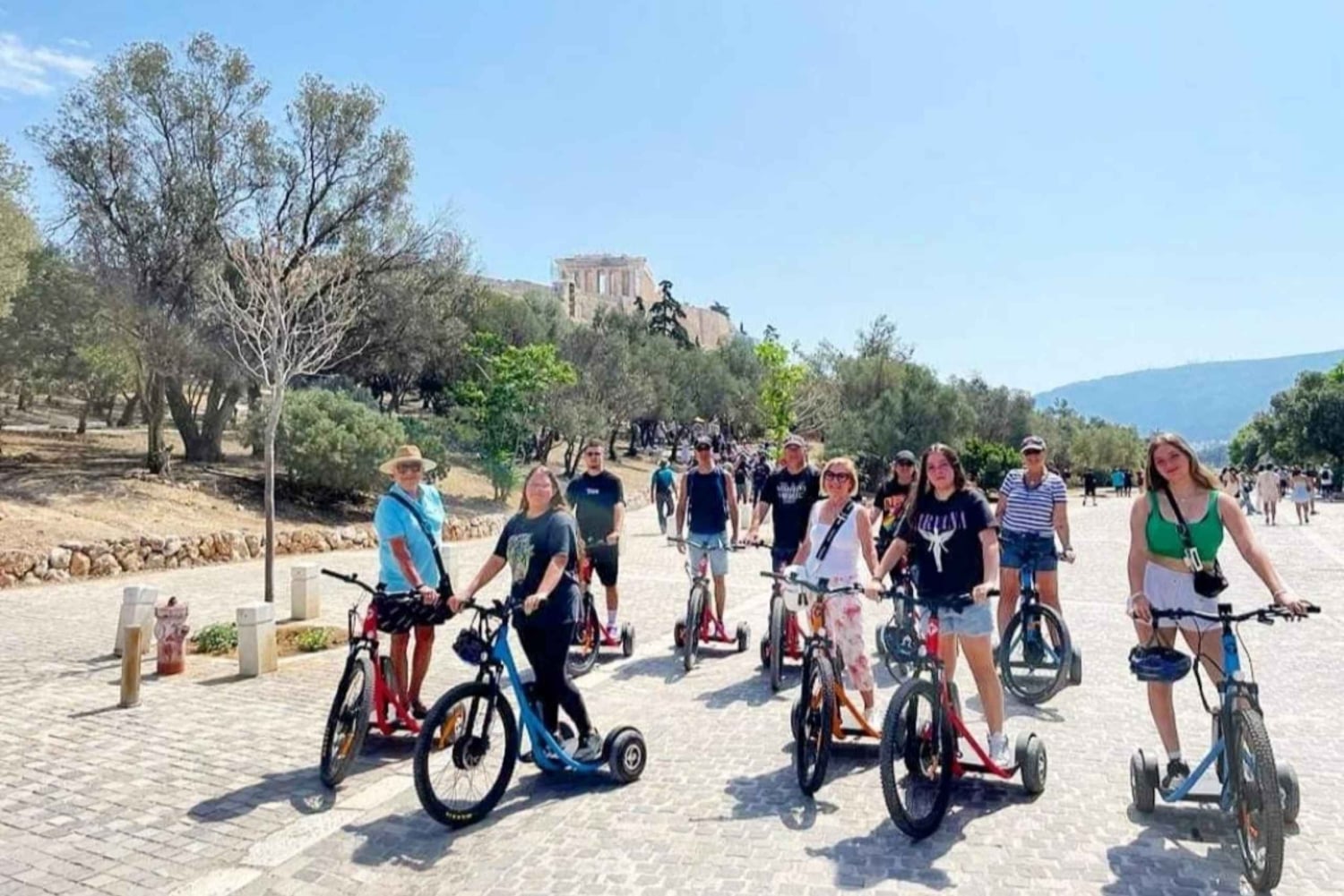 Ayos el-sykkel-trike-tur i det gamle Athen